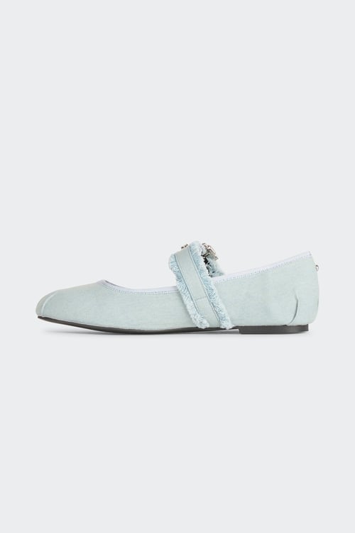 BUFFALO Ballerines Bleu