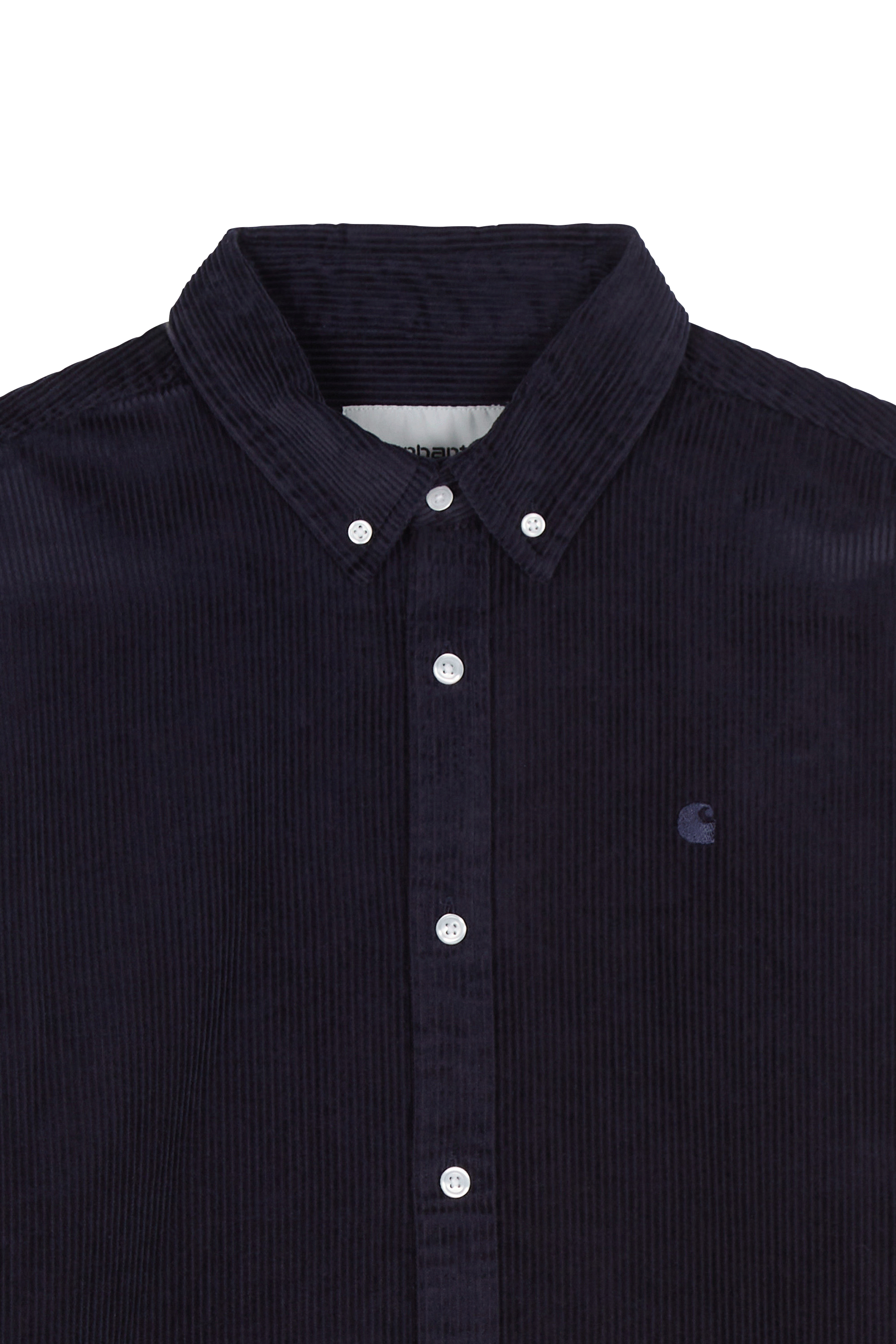 Cotton overshirt with button-down collar | Blue CARHARTT WIP Men