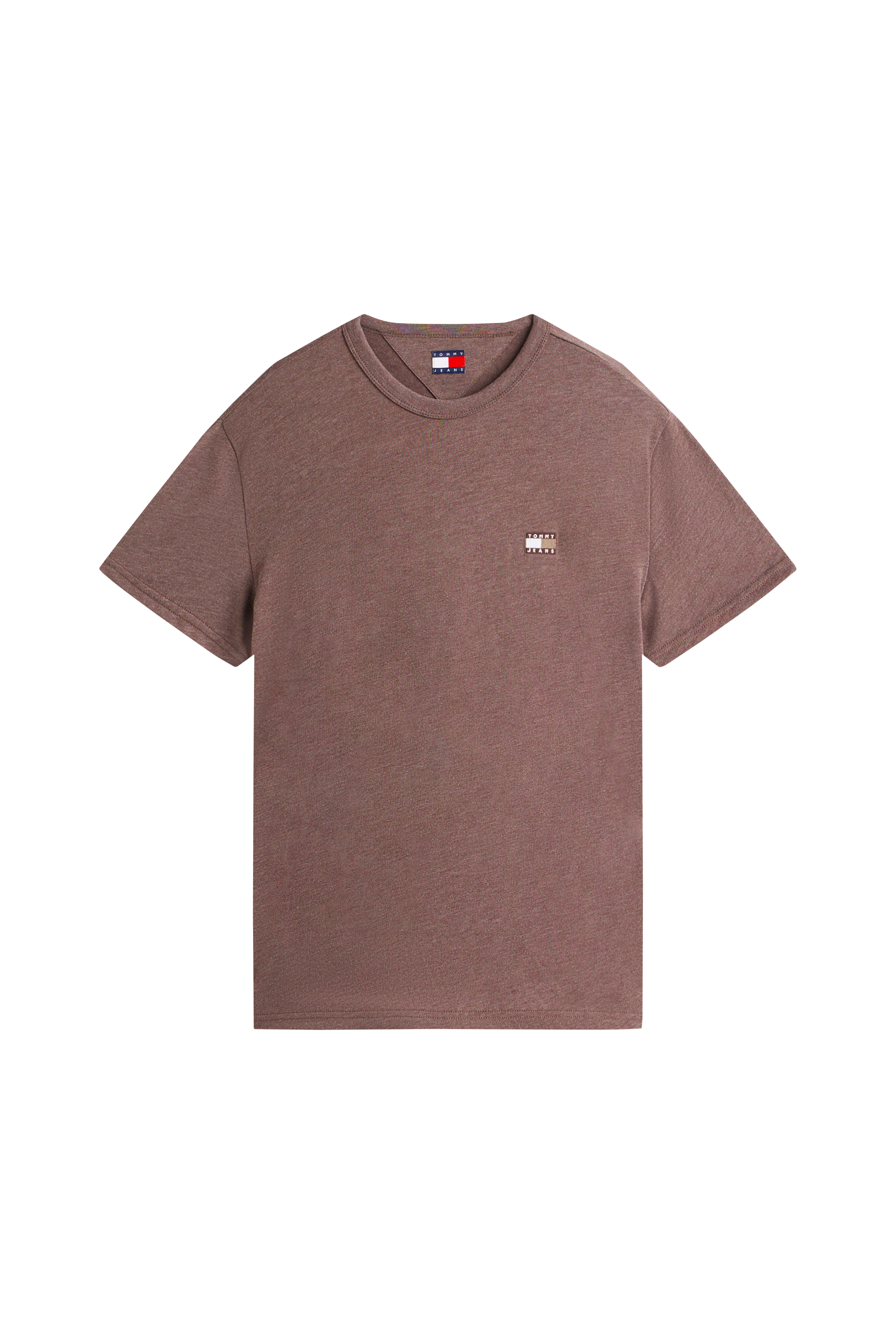 T-shirt TJM REG BADGE TEE EXT Marron fonce