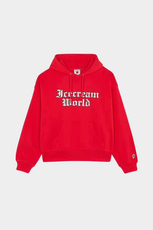 Hoodie - Taille M Rouge