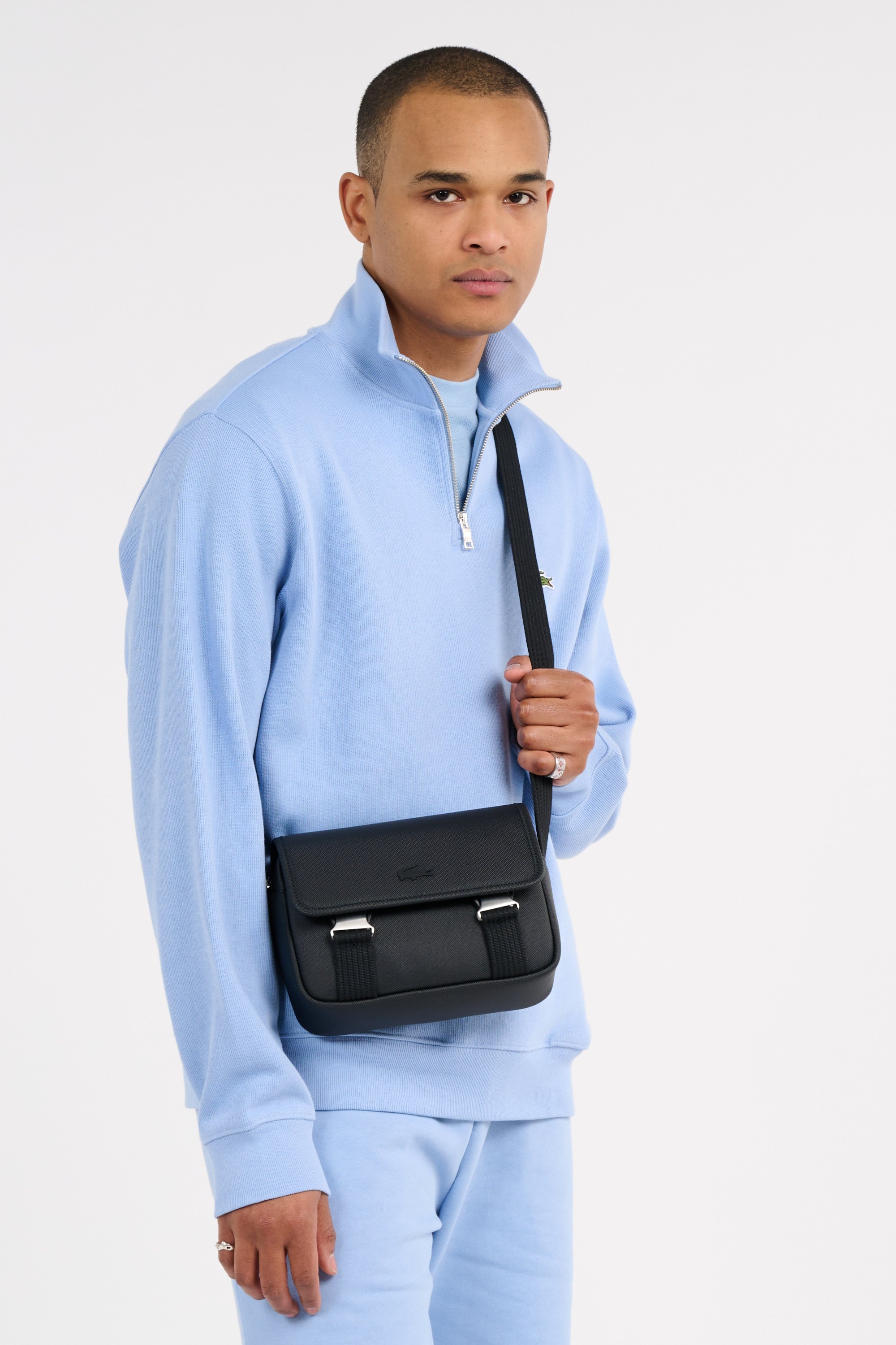 Sac bandoulière LACOSTE Noir