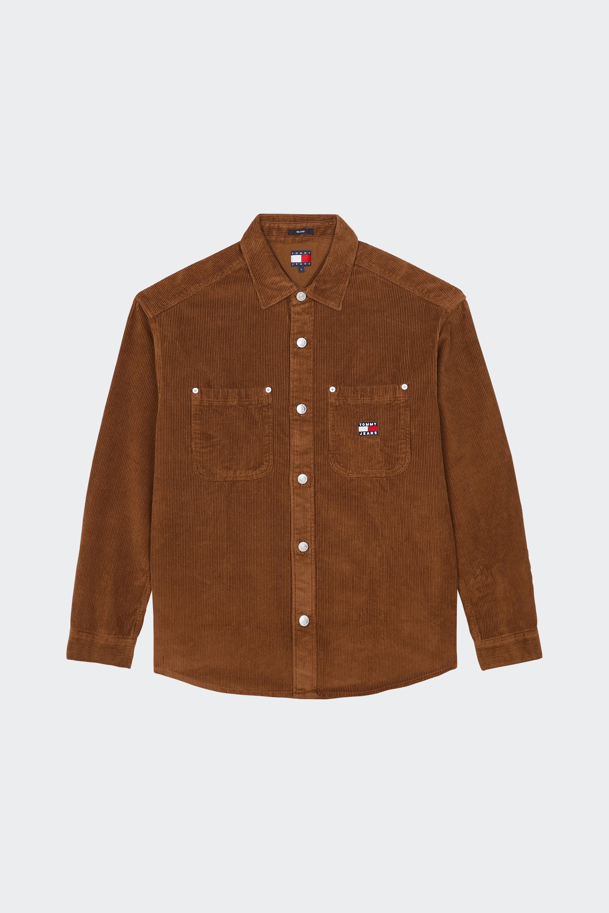 Shirt | Brown by TOMMY JEANS Shirt Brown