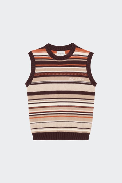 WALK IN PARIS Pull Marron