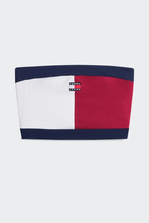 Top bandeau - Taille L Bleu