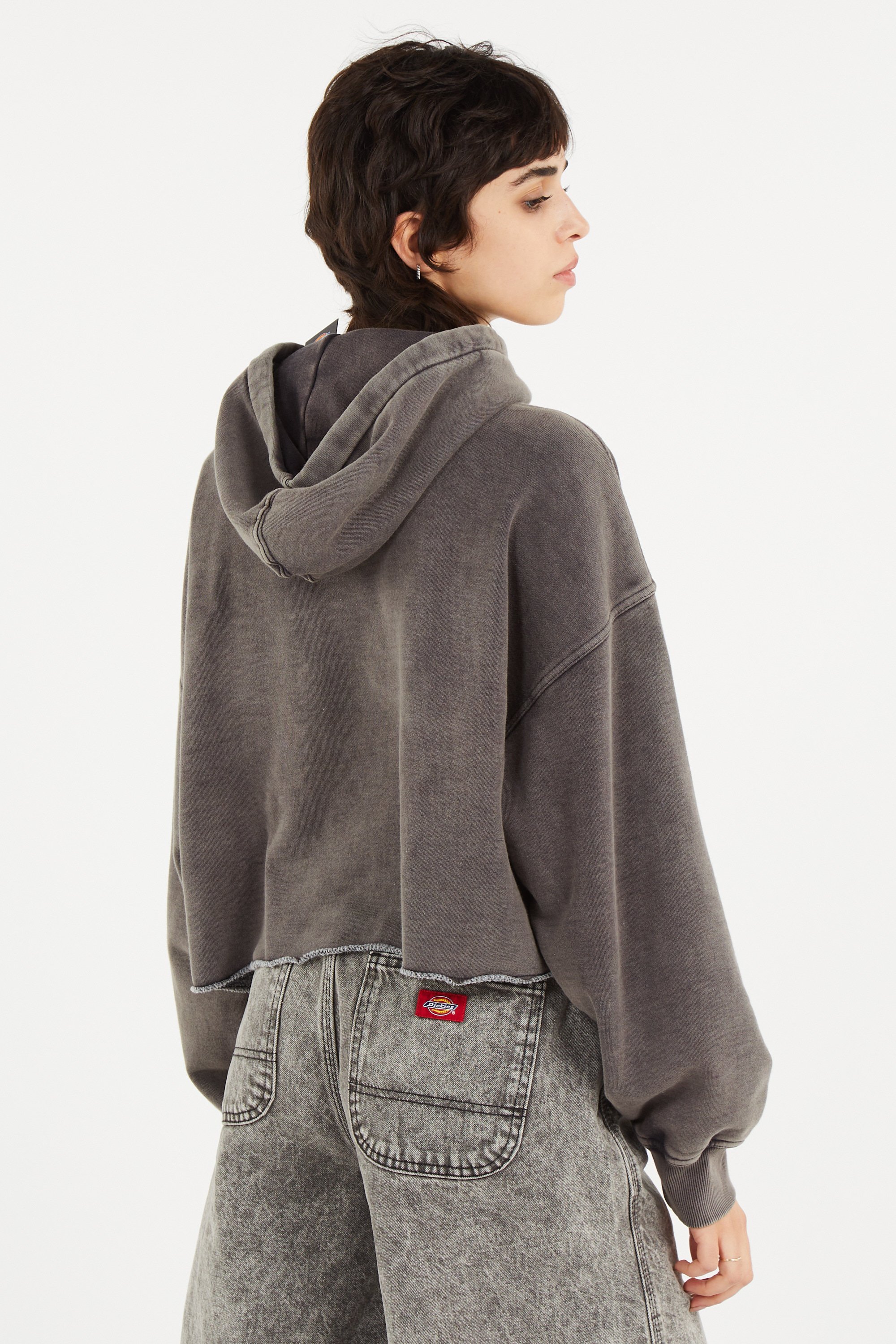 Tommy badge sweatshirt | Black DICKIES Women