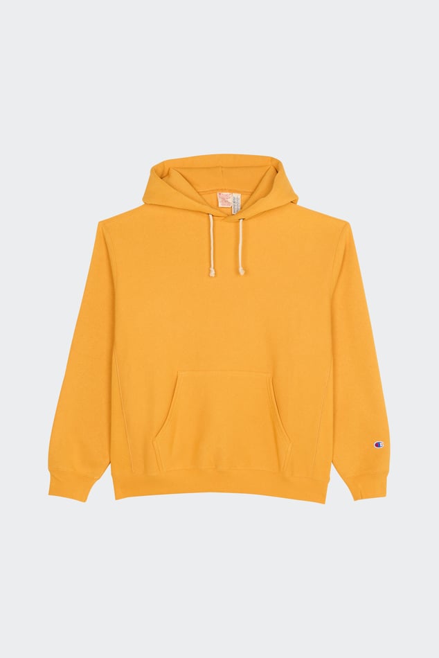 Hoodie Hooded Sweatshirt Yellow Champion Man Citadium