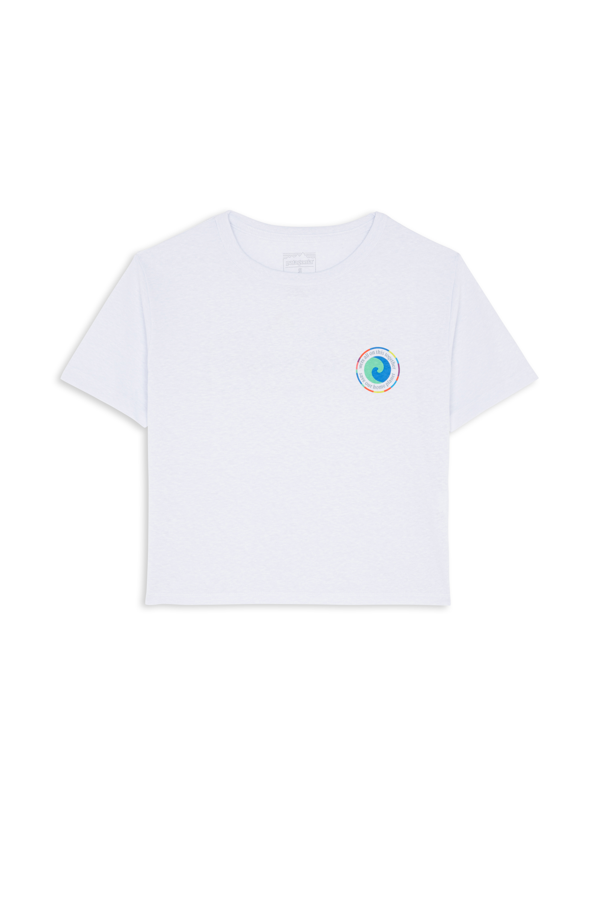 Regular-fit round-neck cotton T-shirt White