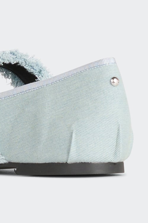 BUFFALO Ballerines Bleu