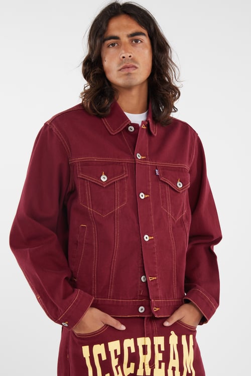 ICE CREAM Veste Rouge