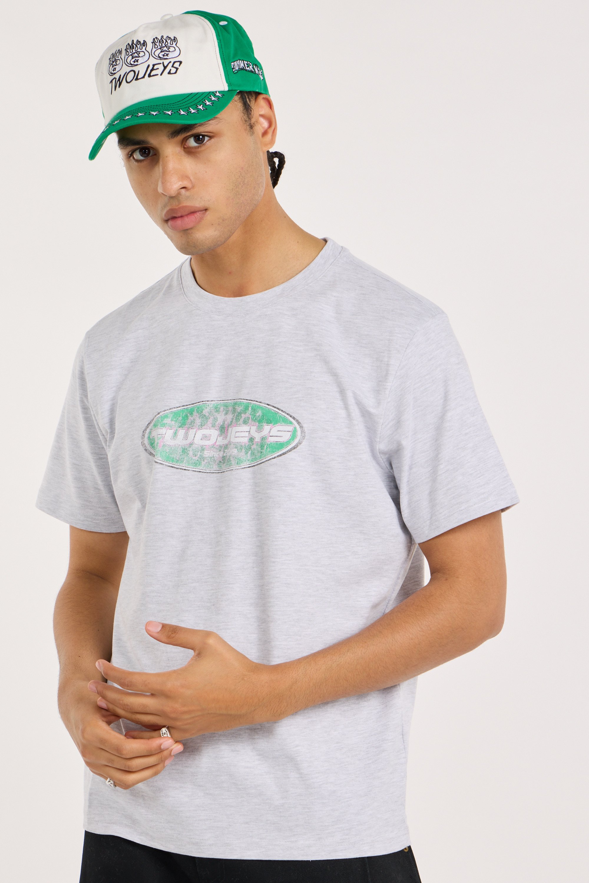 T-shirt | Gris TWOJEYS Homme