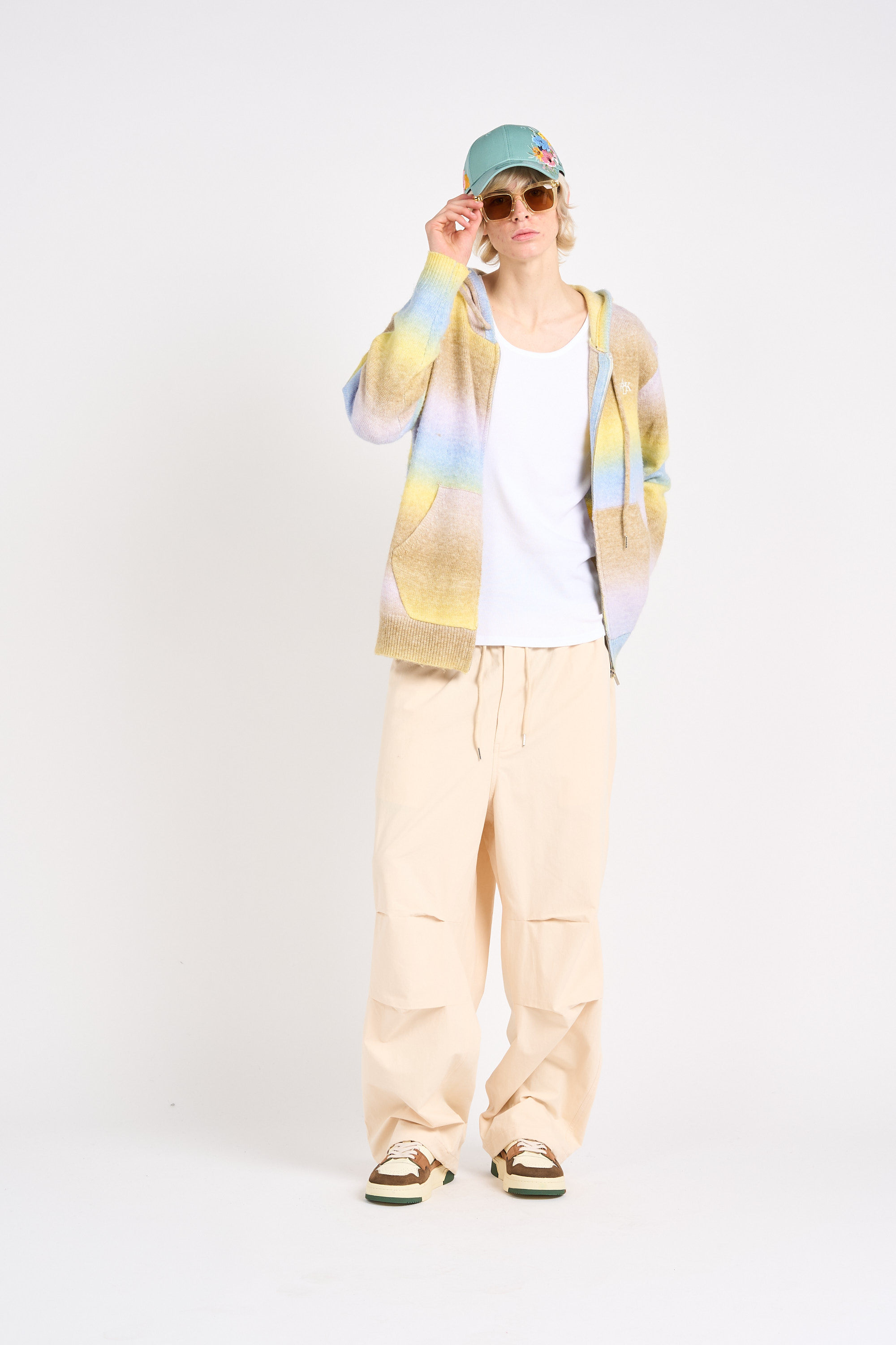 Pantalon parachute Multicolore