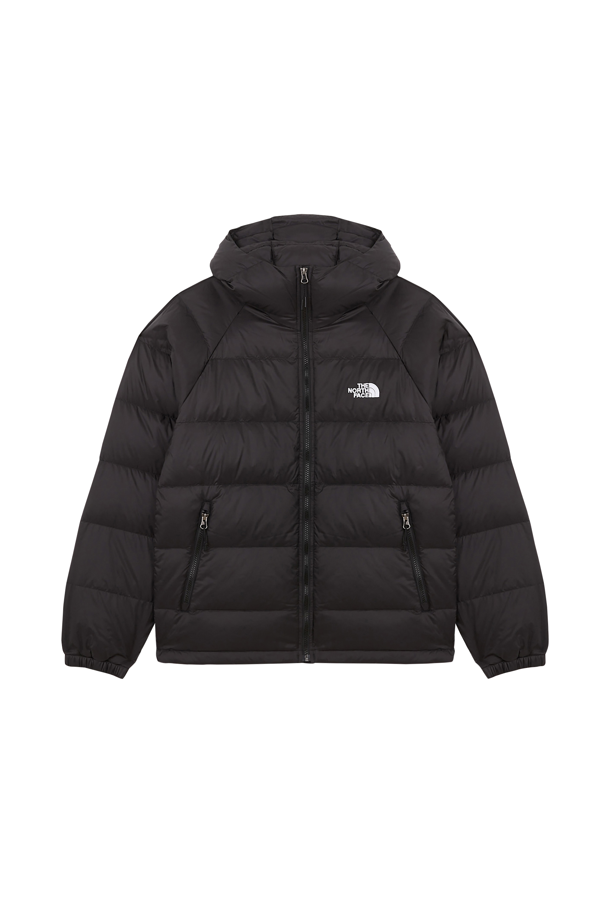 Lightweight quilted padded jacket with high neck Black