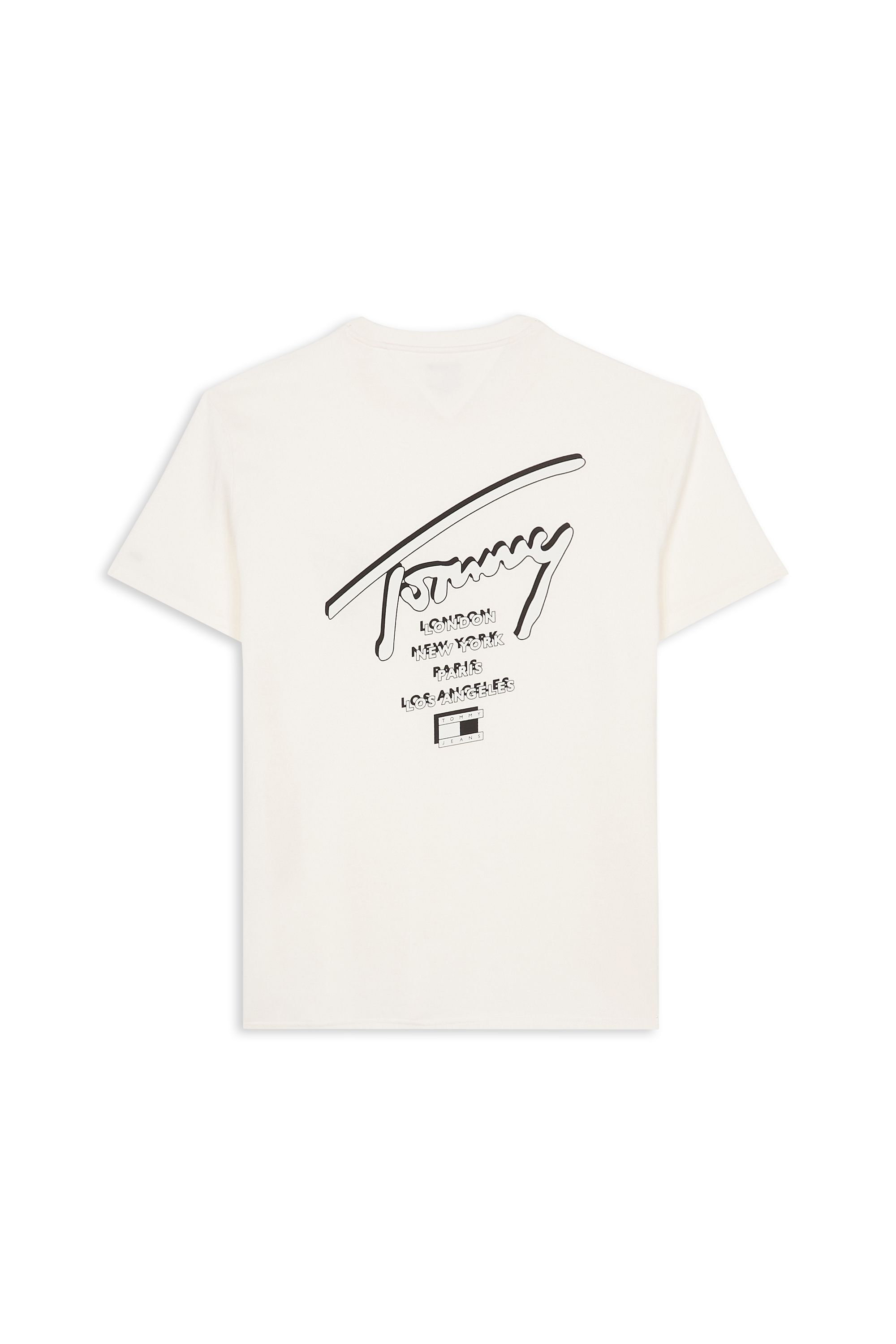 Regular-fit round-neck cotton T-shirt White