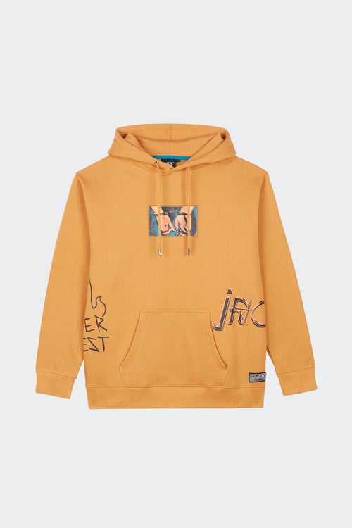 JACKER Hoodie  Beige
