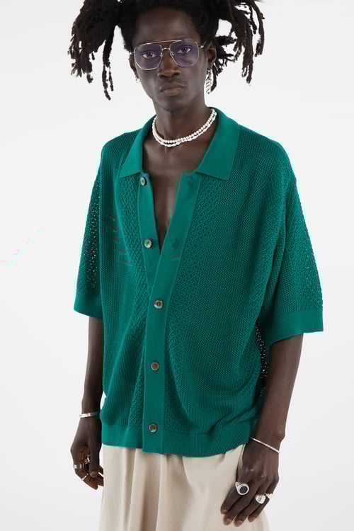 OBEY Chemise Vert