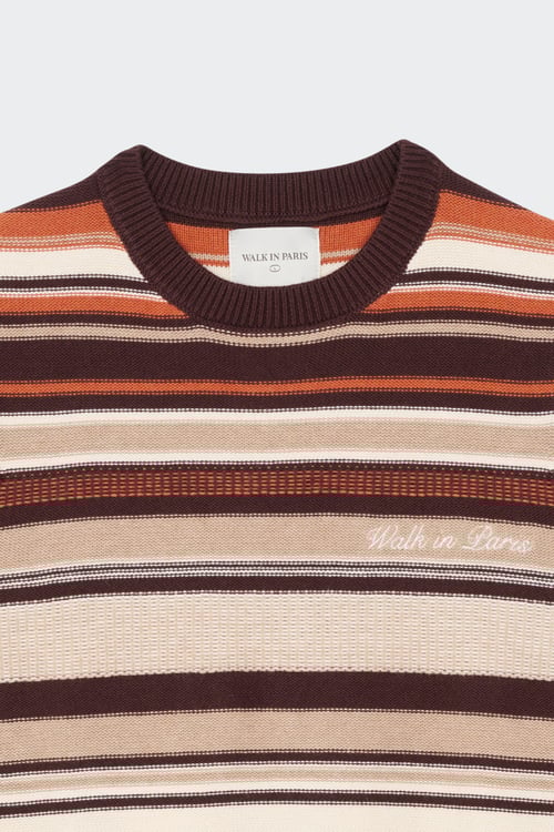WALK IN PARIS Pull Marron