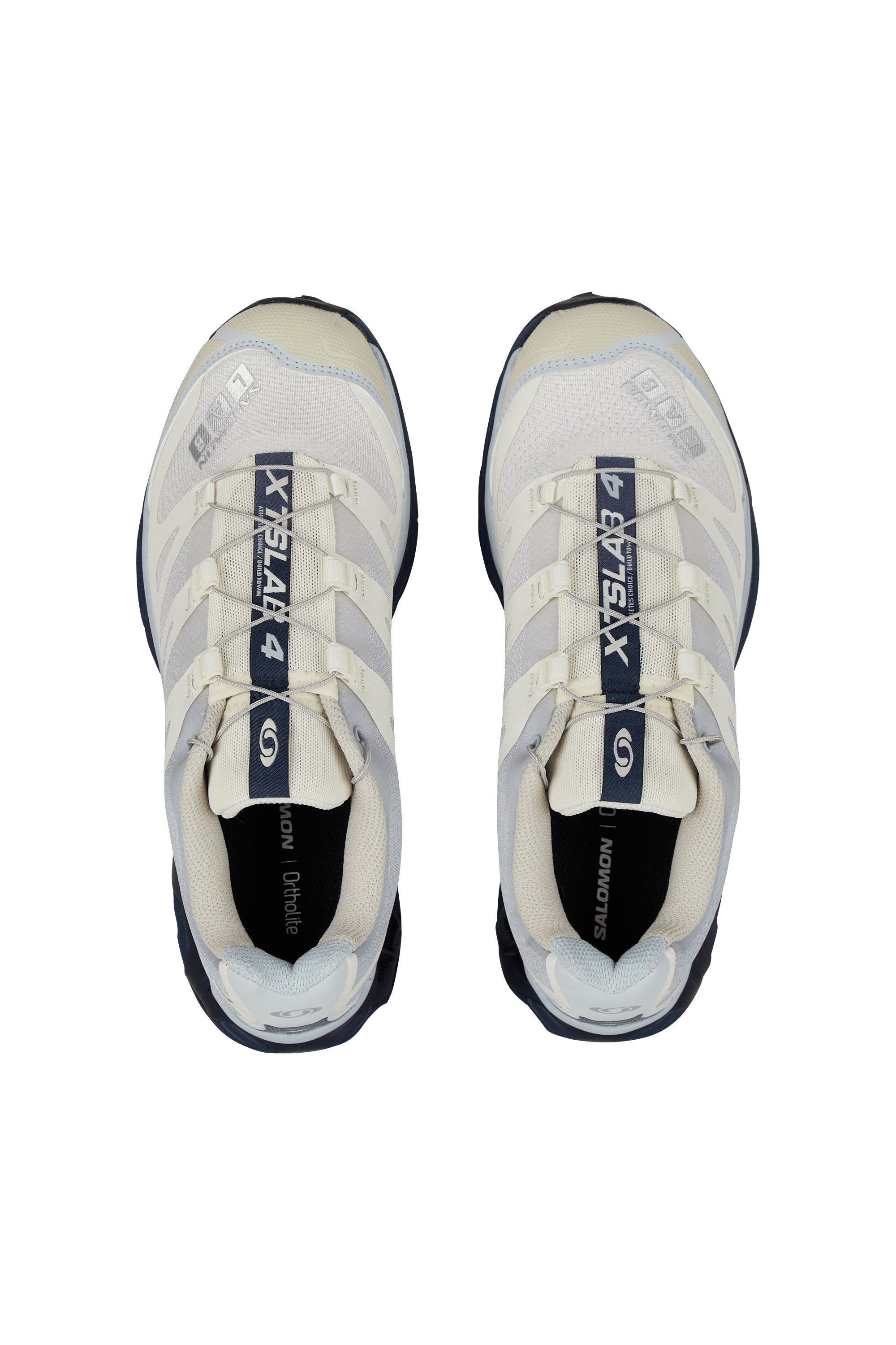 Men?s Storm 96 LO fabric and leather sneakers | Beige SALOMON Women