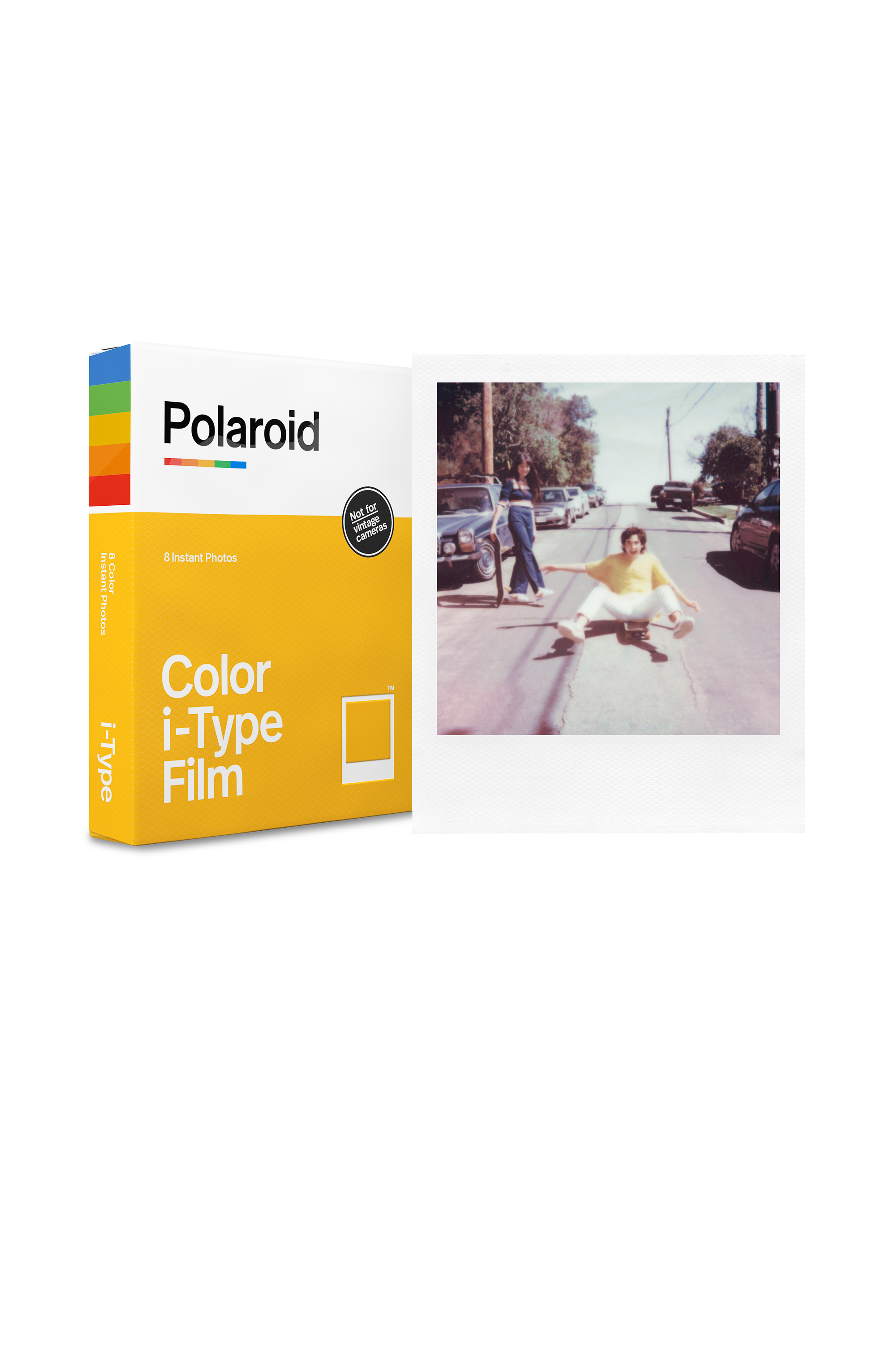 Color Polaroid instant film Multicolored