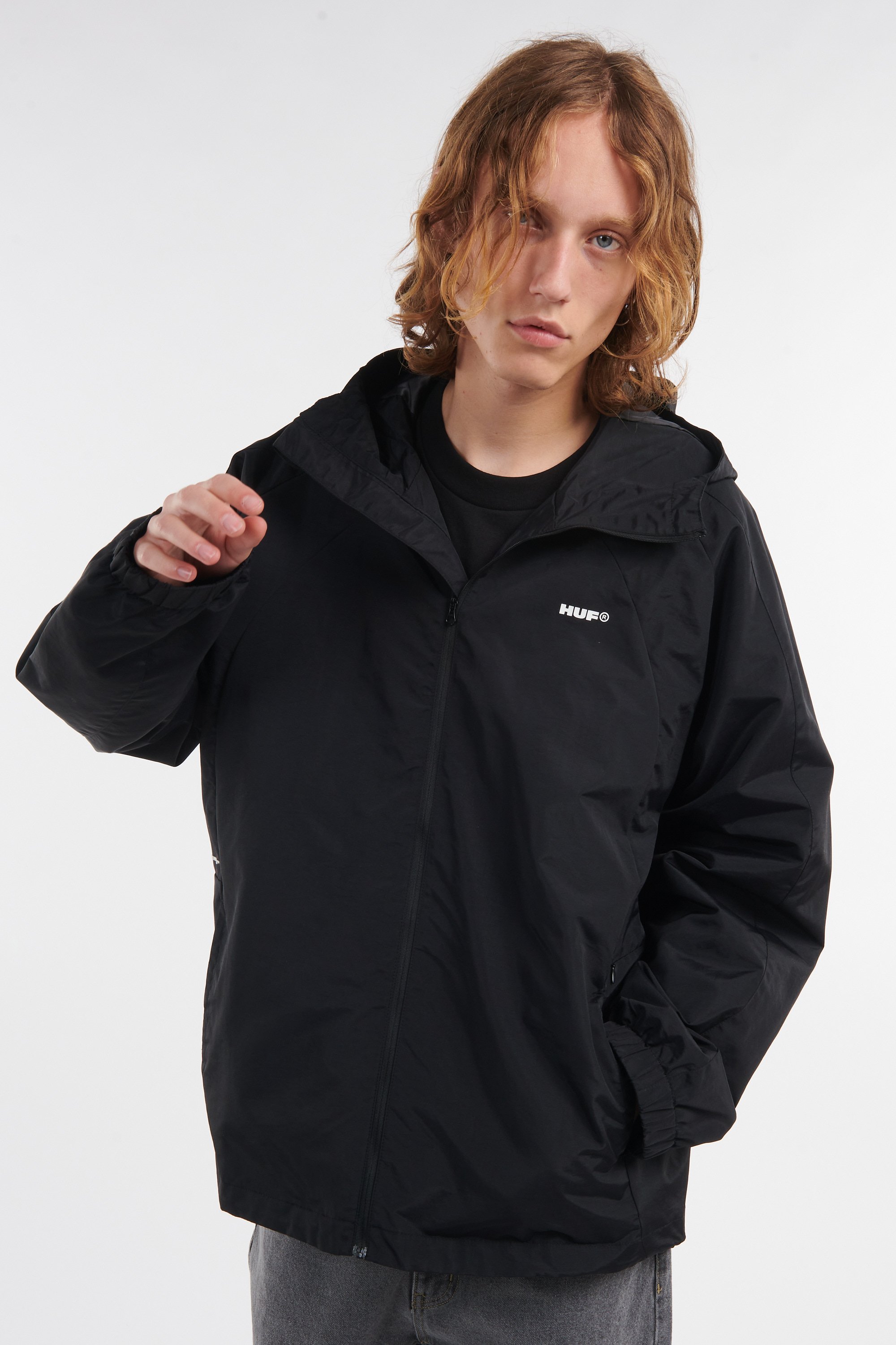 Hooded sweatshirt | Black HUF Men