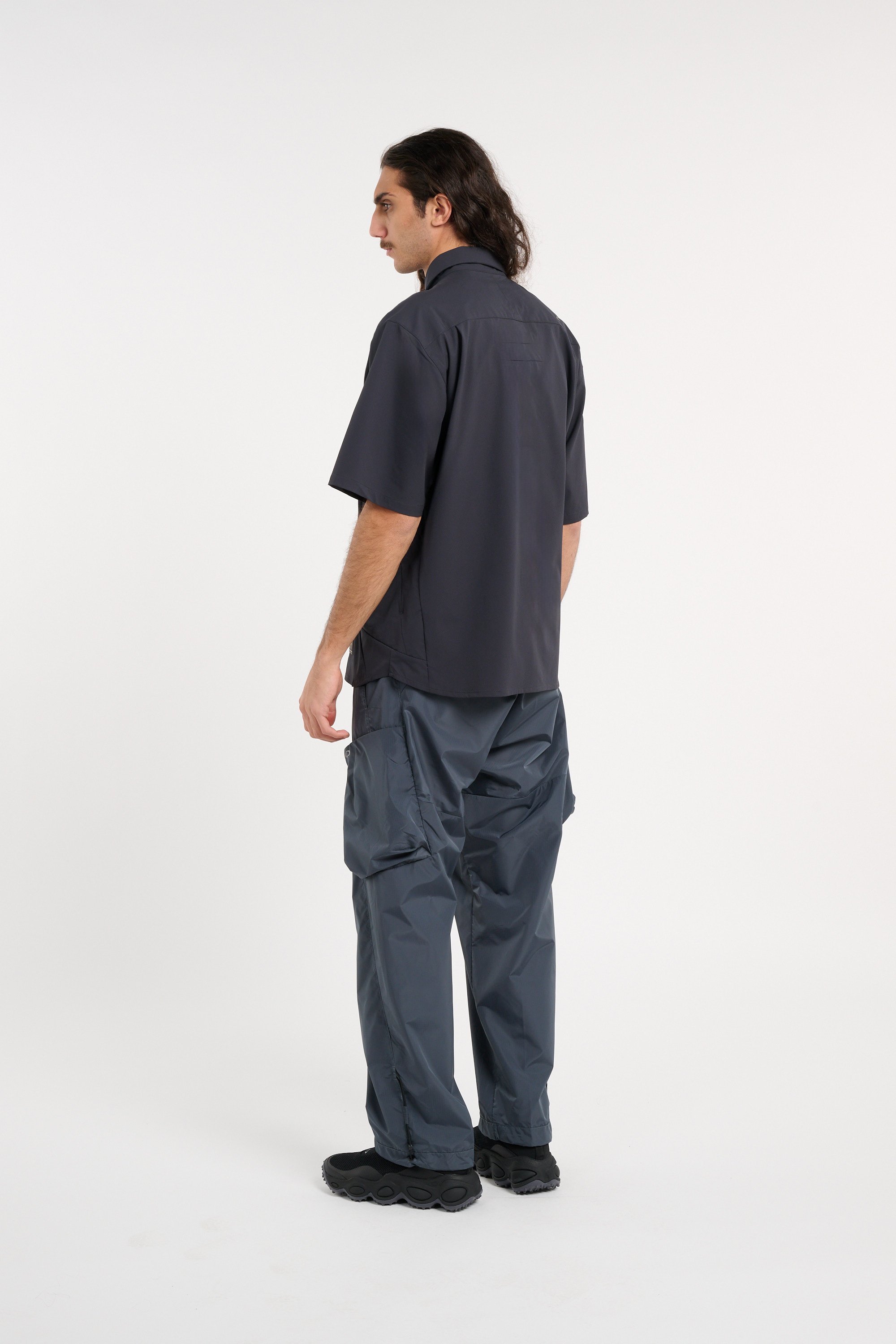 Solid straight sports shirt | Black OAKLEY Men
