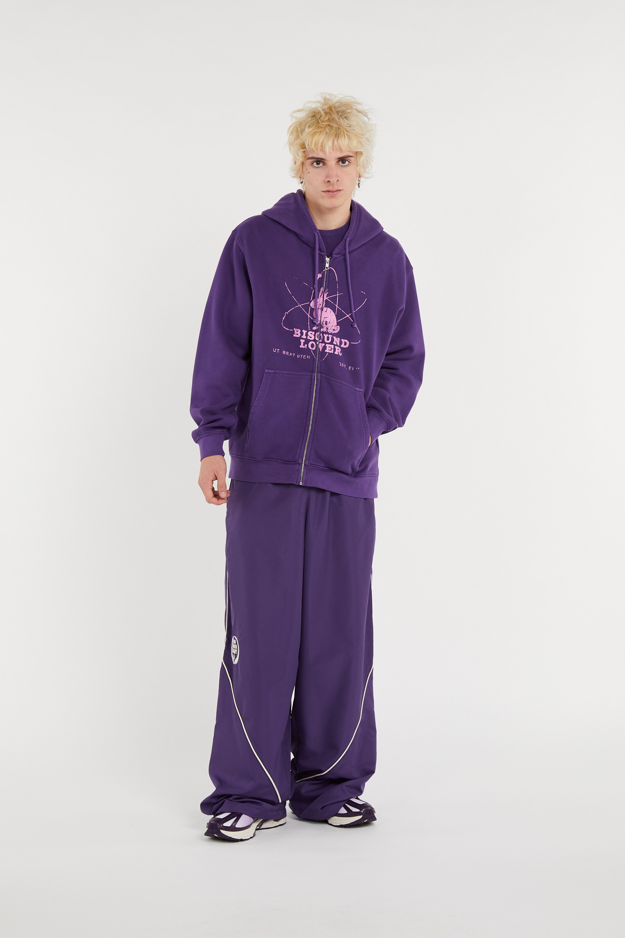 Sweatshirt BISOUS SKATEBOARDS Purple
