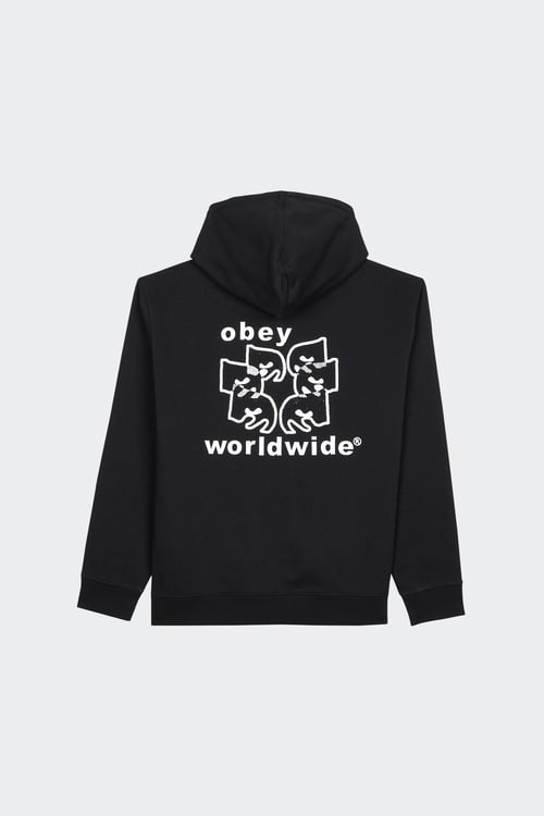 OBEY hoodie Noir