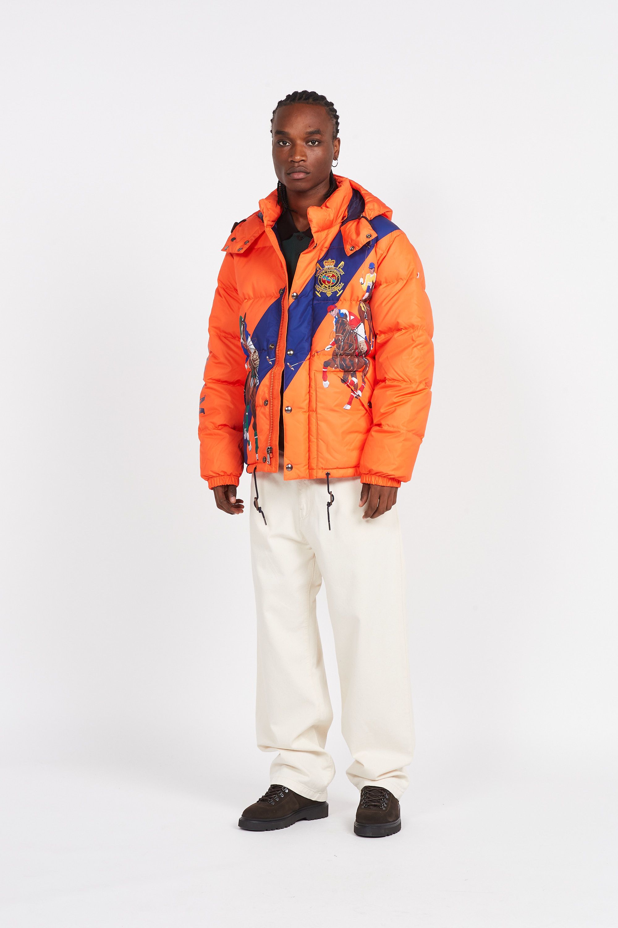 Doudoune ralph best sale lauren orange