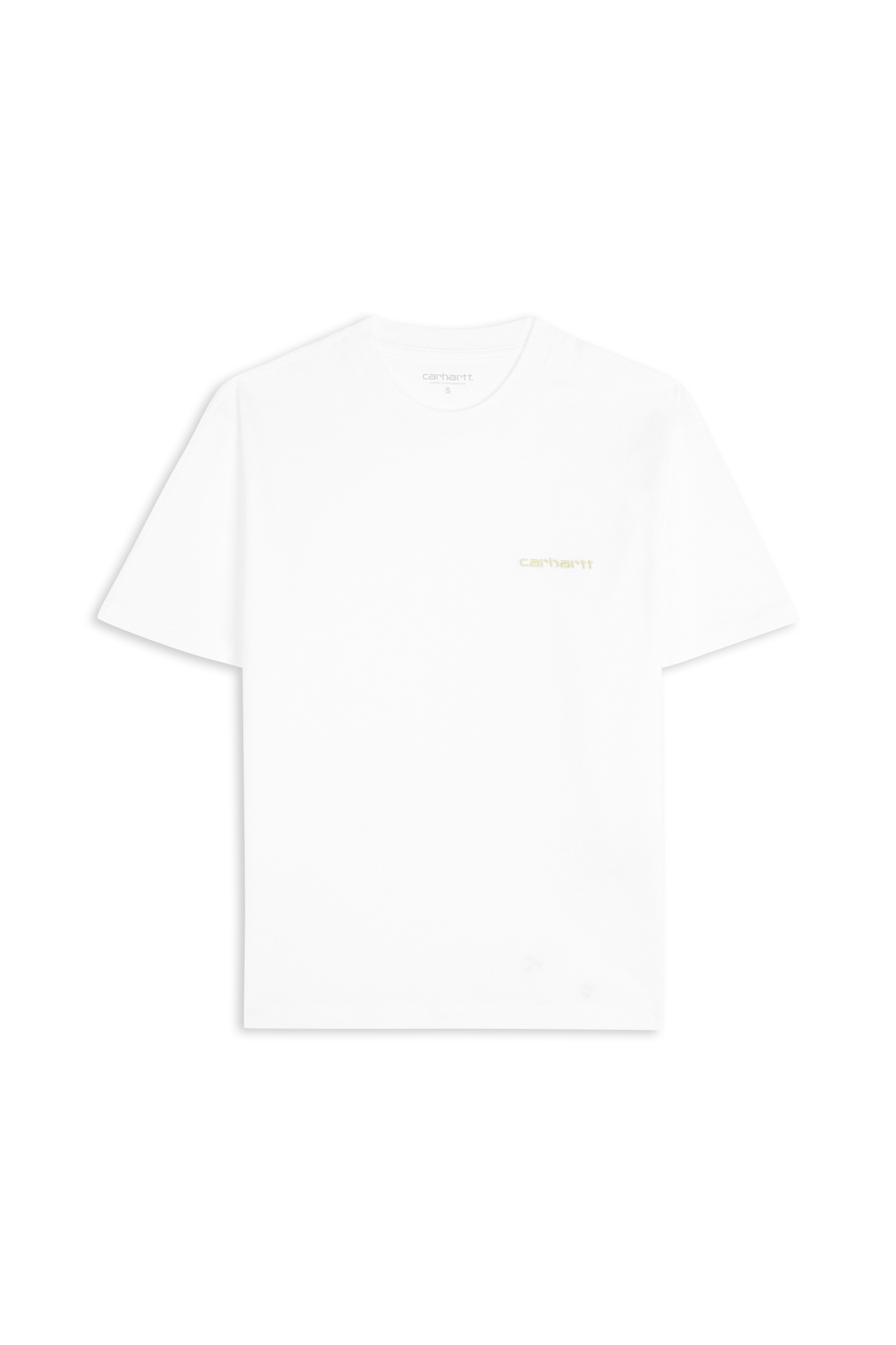 Regular-fit round-neck cotton T-shirt White