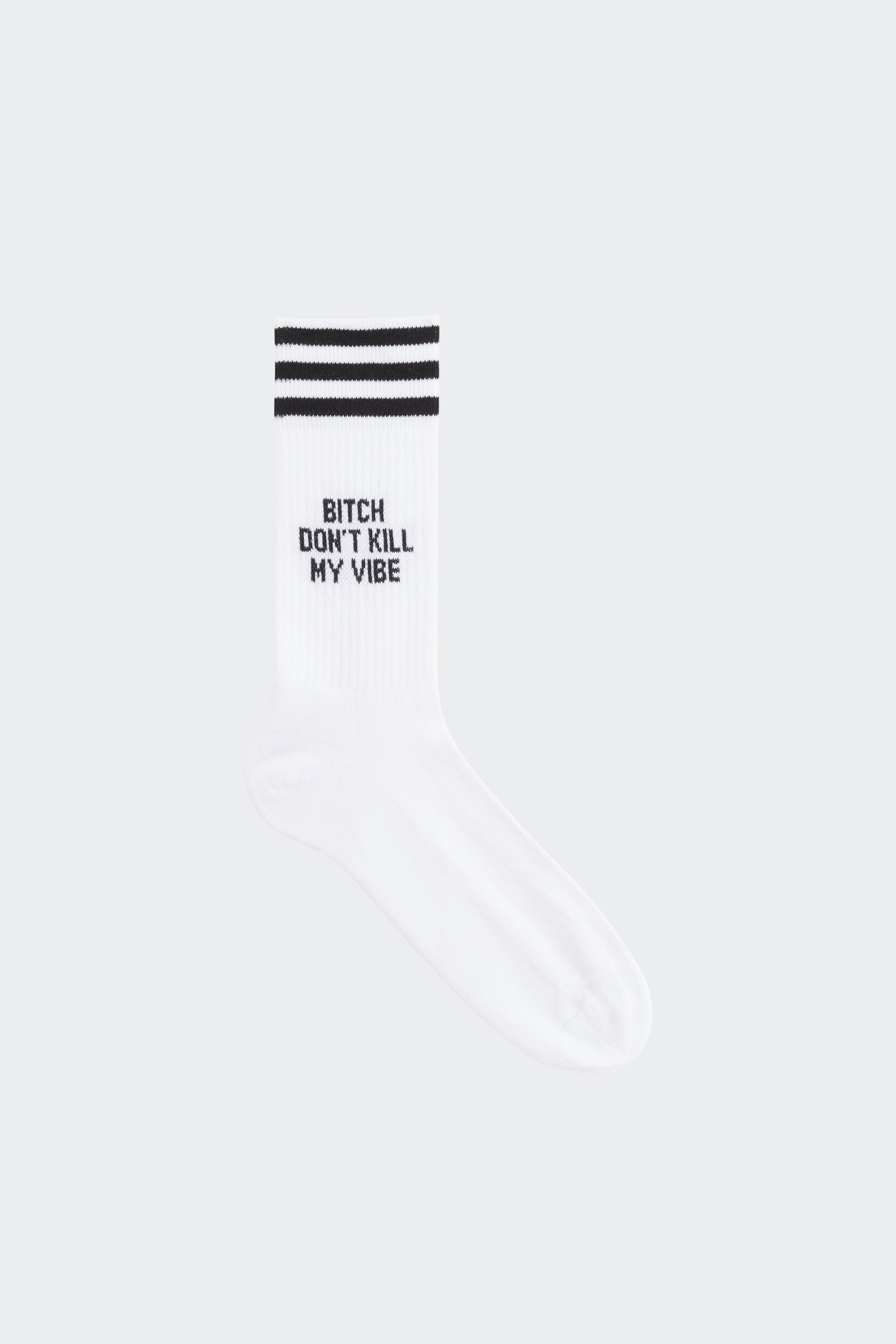 Chaussettes | Blanc by MOTHER SOCKER Chaussettes Blanc