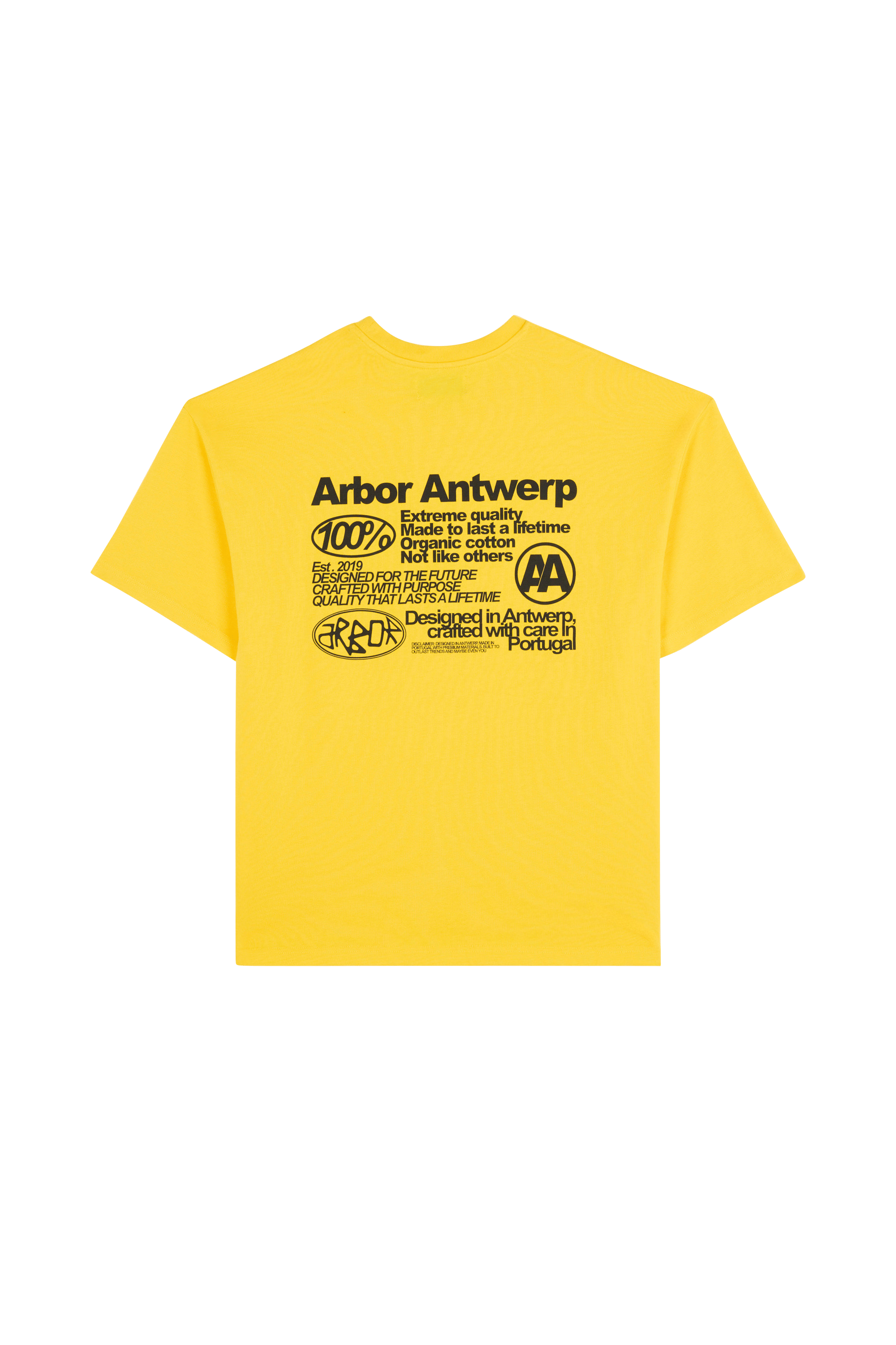 T-shirt ARBOR Jaune