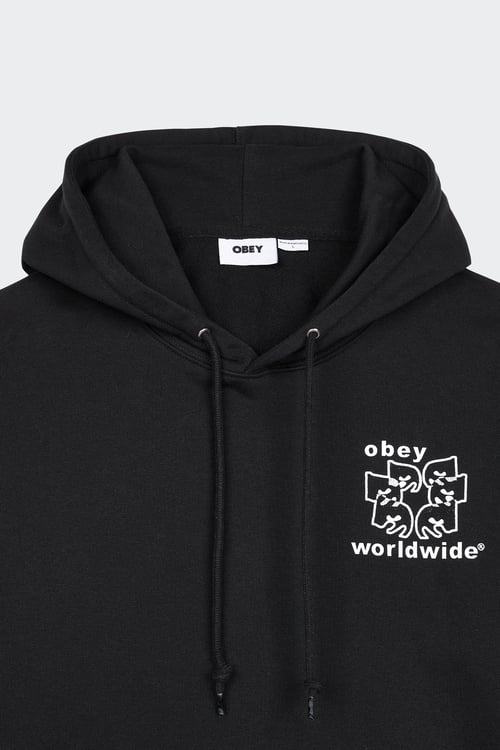 OBEY hoodie Noir