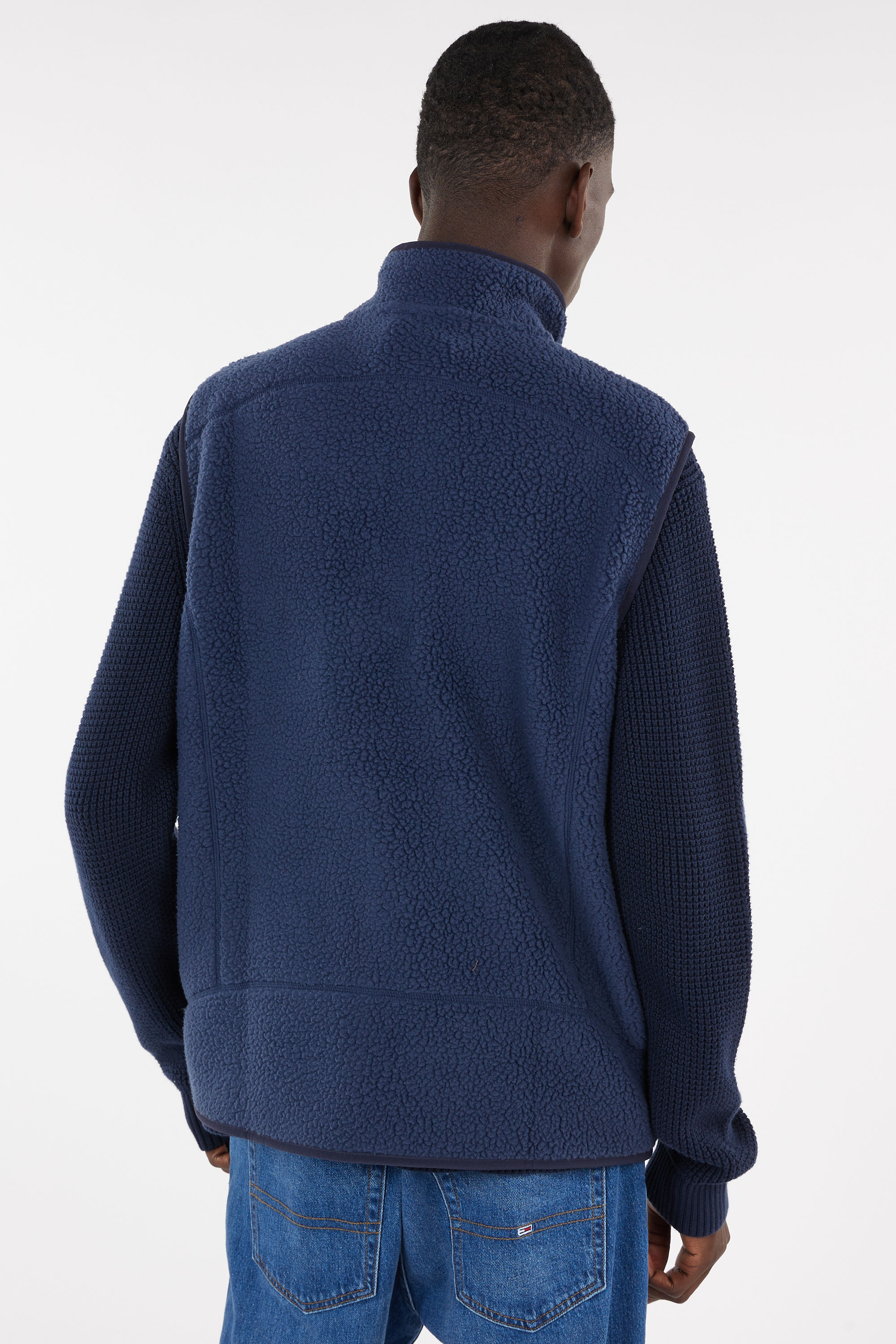 Polaire sans manches Bleu