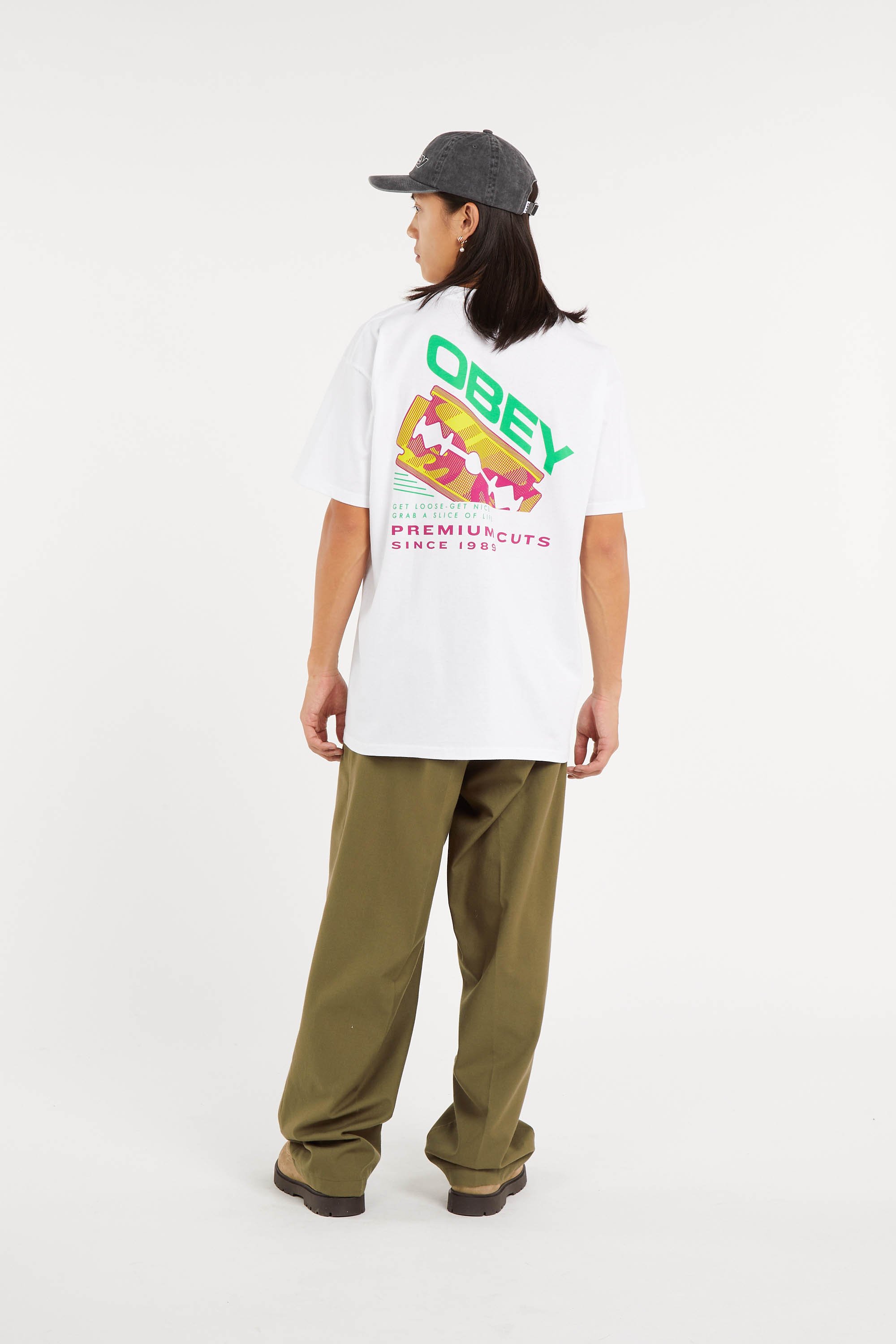 Wide-leg pants | Khaki OBEY Men