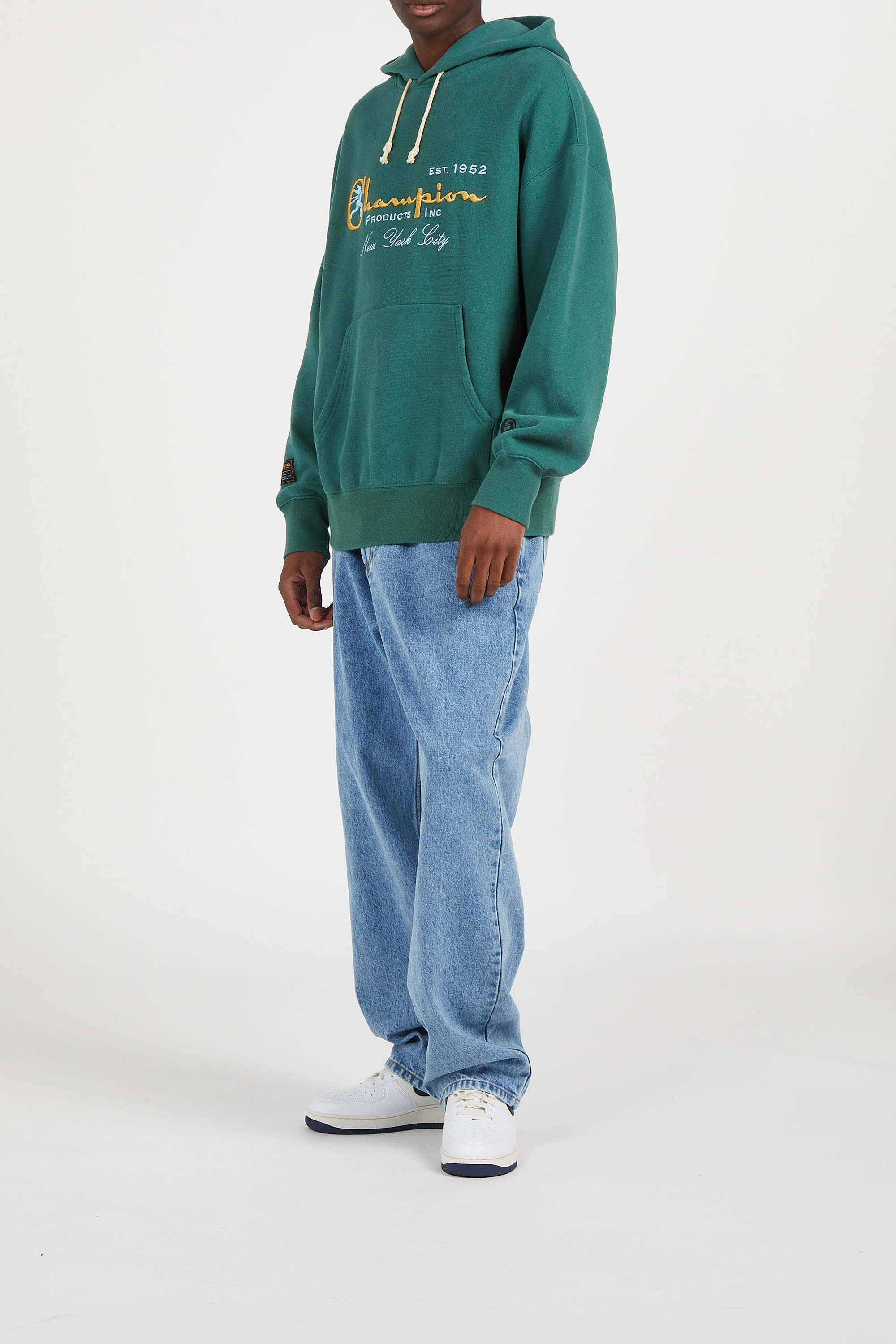 Hoodie CHAMPION Green