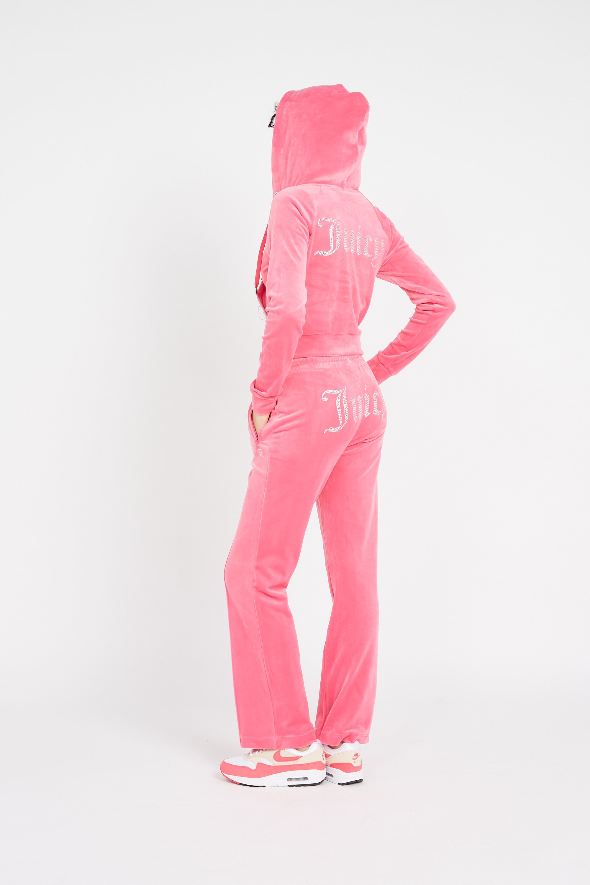 Hoodie zippé | Rose JUICY COUTURE Femme