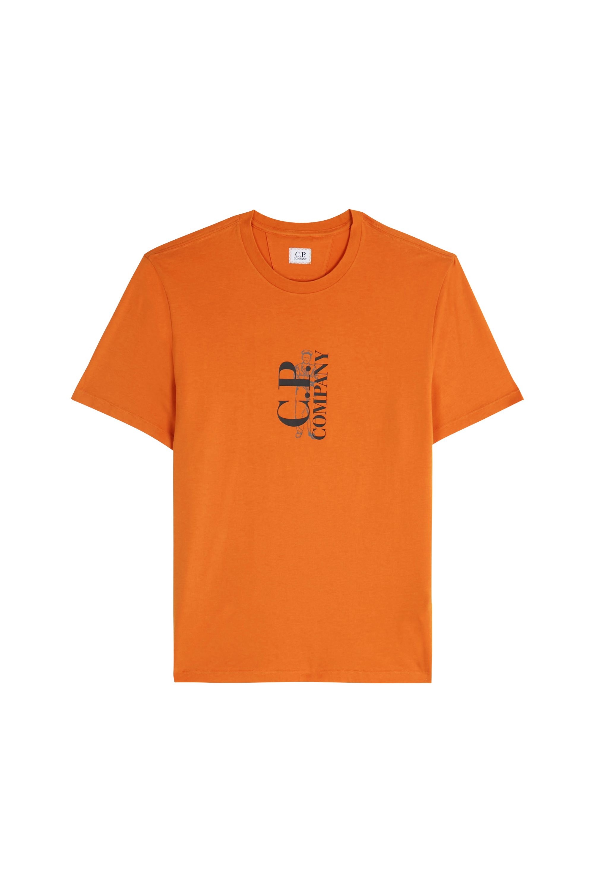 T-shirt T-SHIRTS SHORT SLEEVE IN JERSEY 30/1 Russet orange