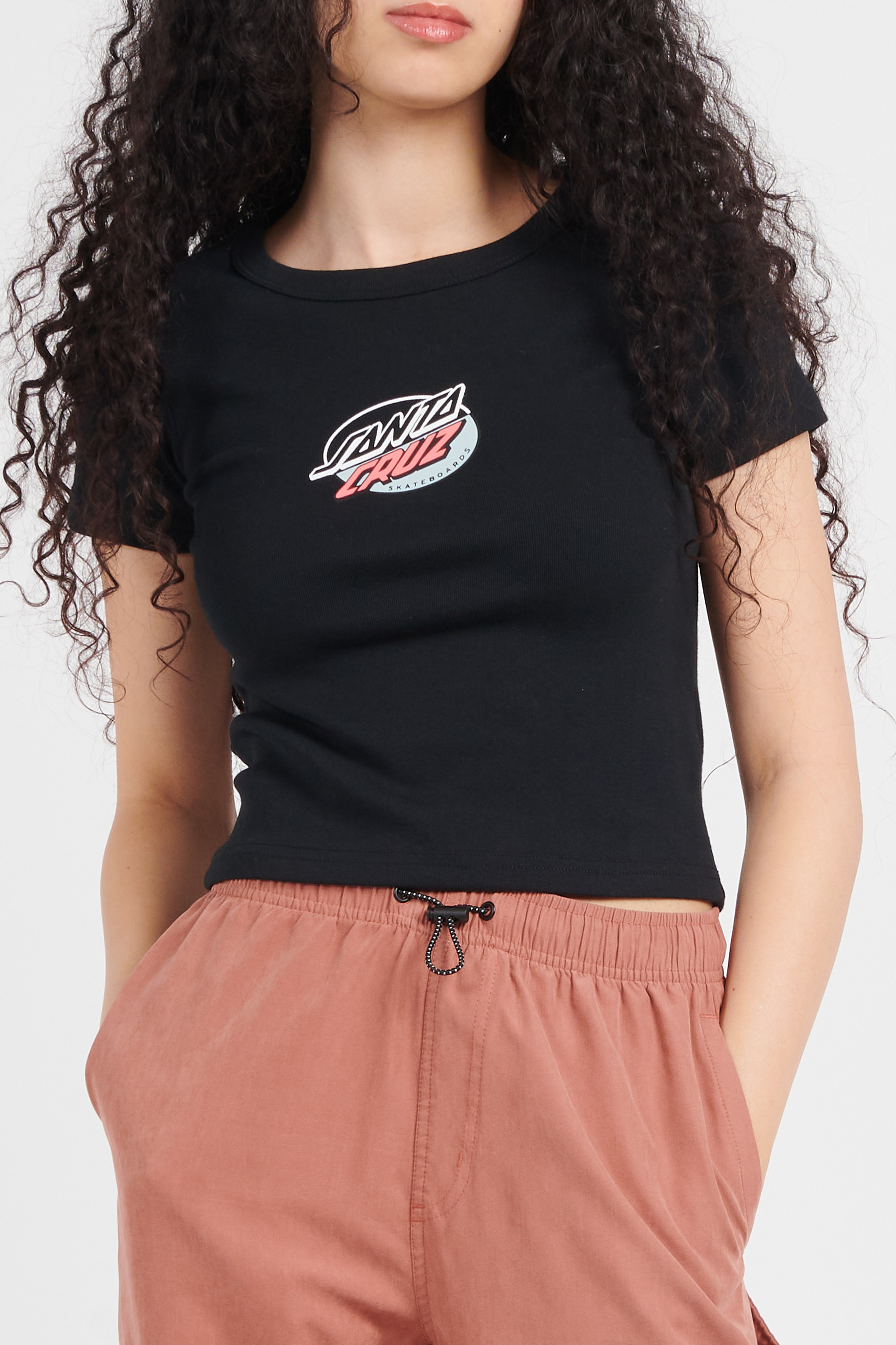 Top | Black SANTA CRUZ Women