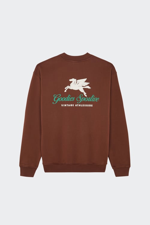 GOODIES SPORTIVE Sweatshirt Marron