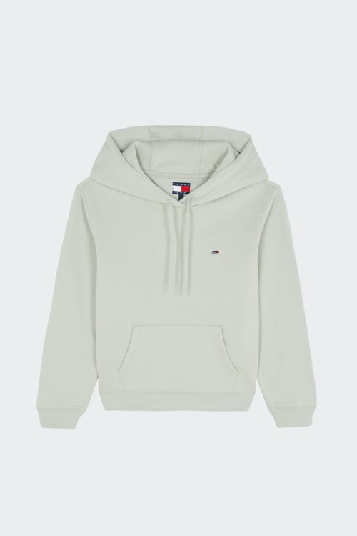 TOMMY JEANS Hoodie Vert