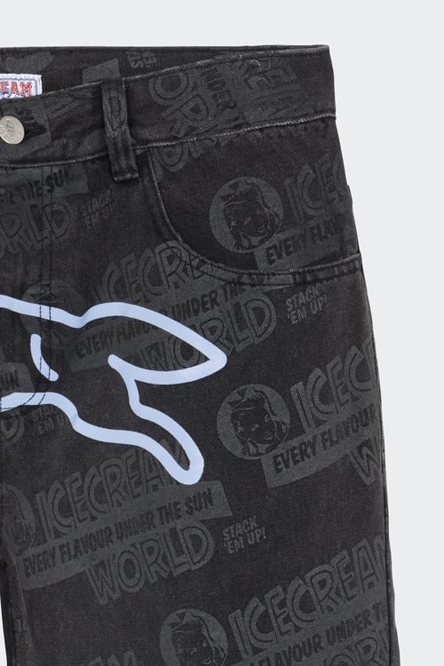 ICE CREAM Jeans Black