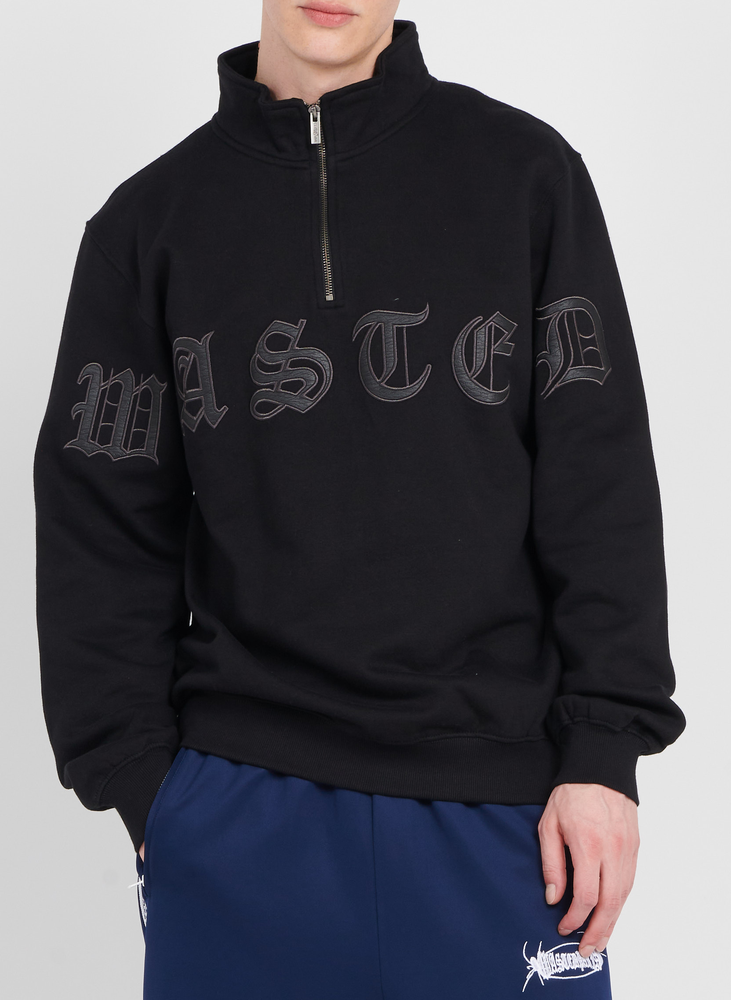 Sweatshirt | Black WASTED Men