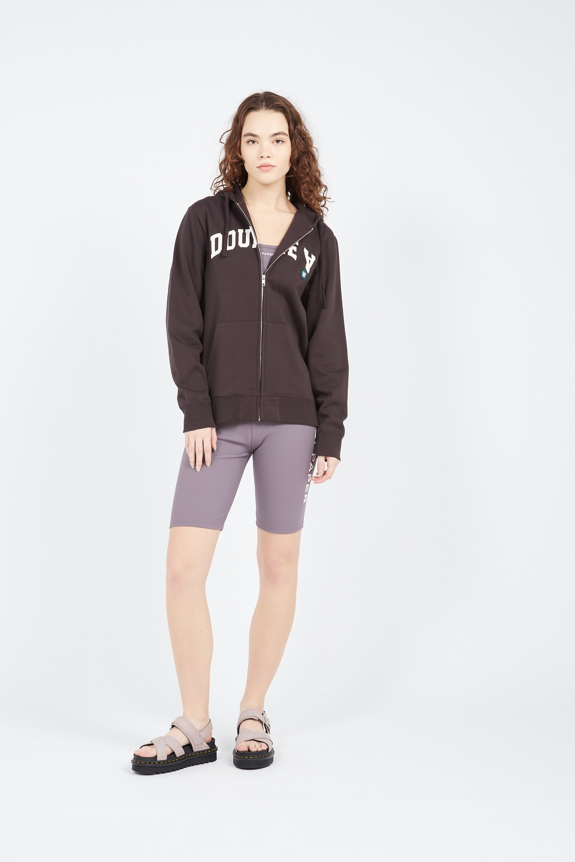 Zip-up hoodie | Black by WOOD WOOD Zip-up hoodie Black