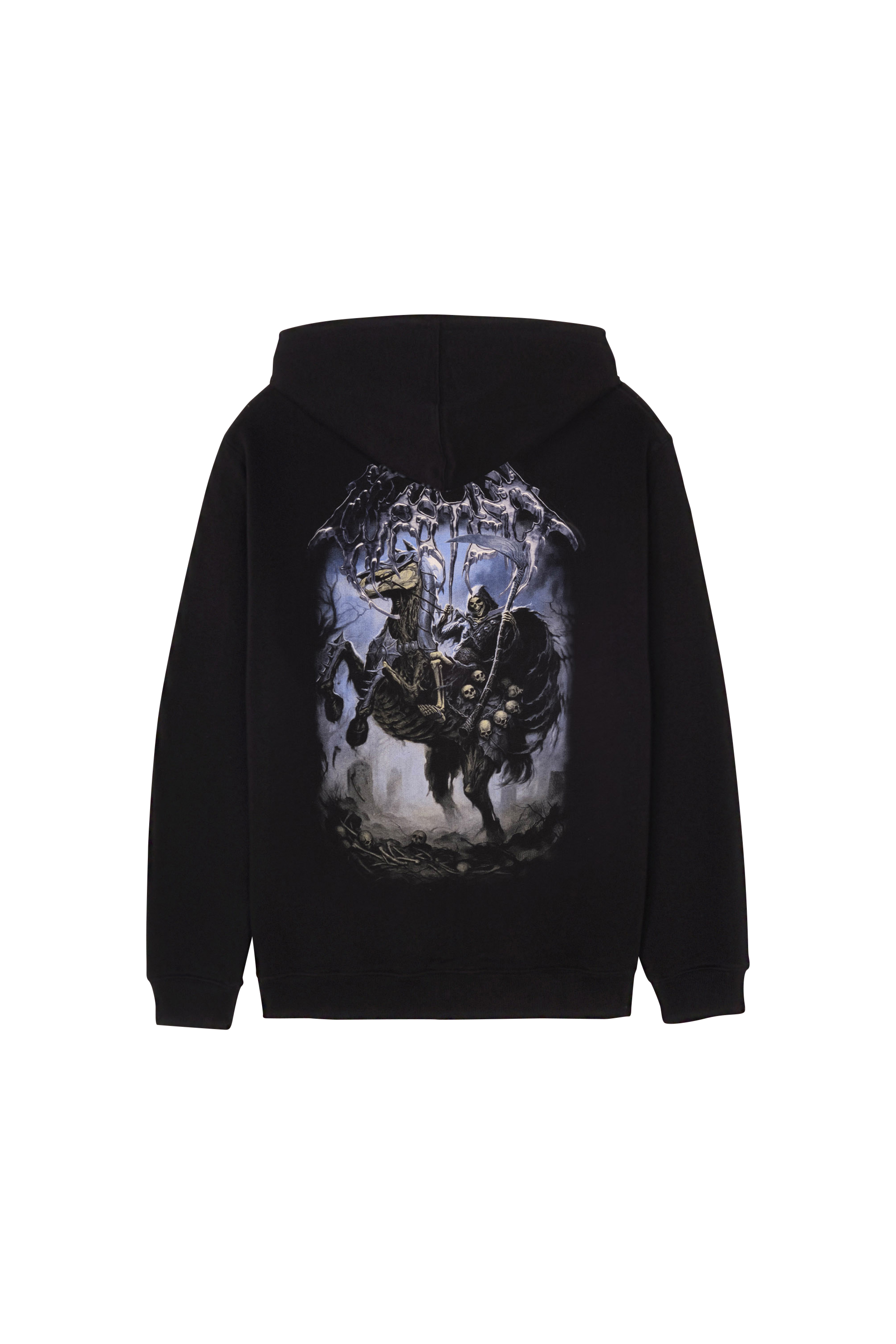 Zip-up hoodie Black