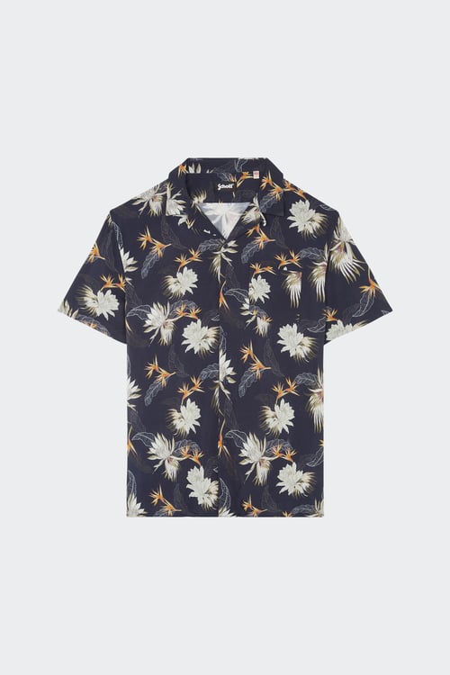 SCHOTT Chemise Bleu