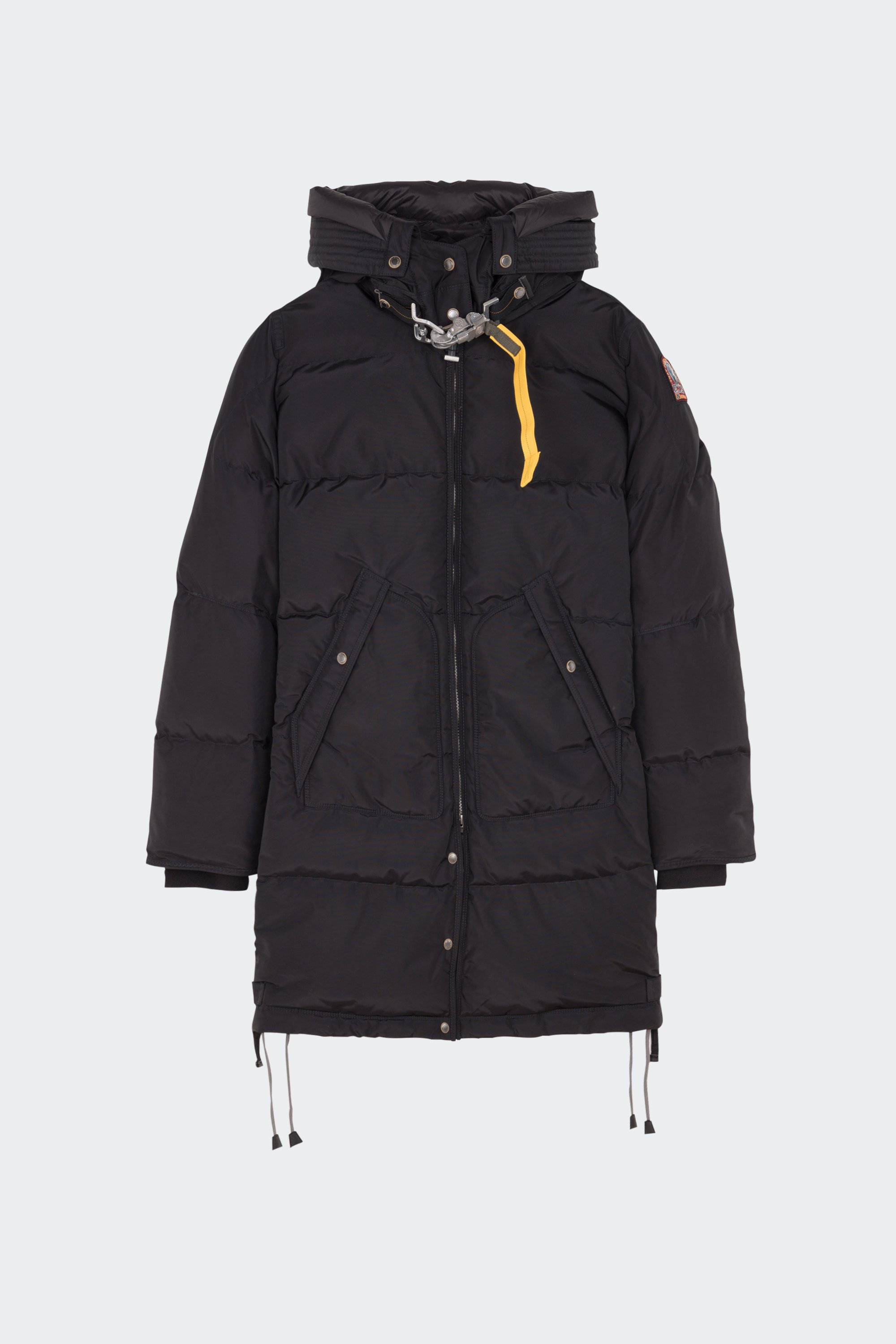 Lightweight quilted padded jacket with high neck | Black by PARAJUMPERS Lightweight quilted padded jacket with high neck Black