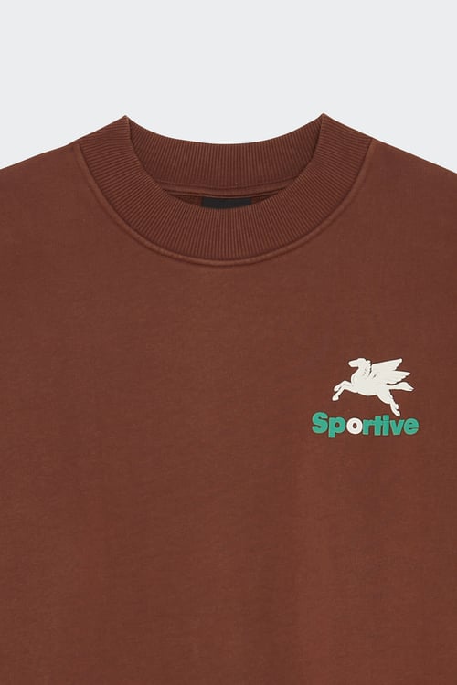 GOODIES SPORTIVE Sweatshirt Marron