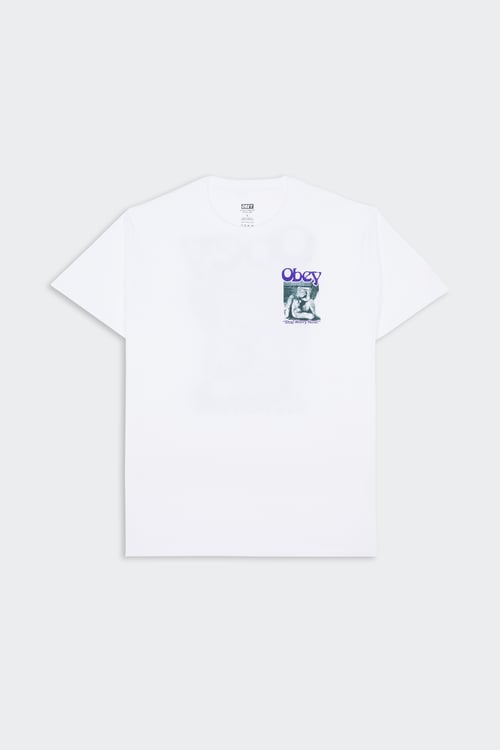 OBEY T-shirt Blanc