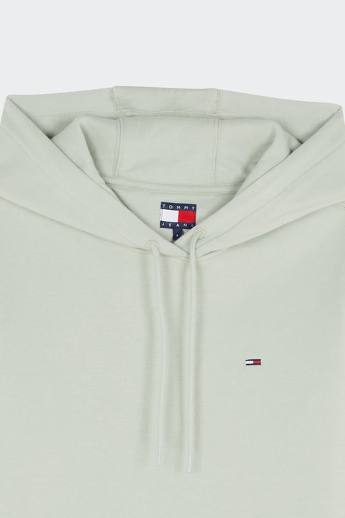 TOMMY JEANS Hoodie Vert