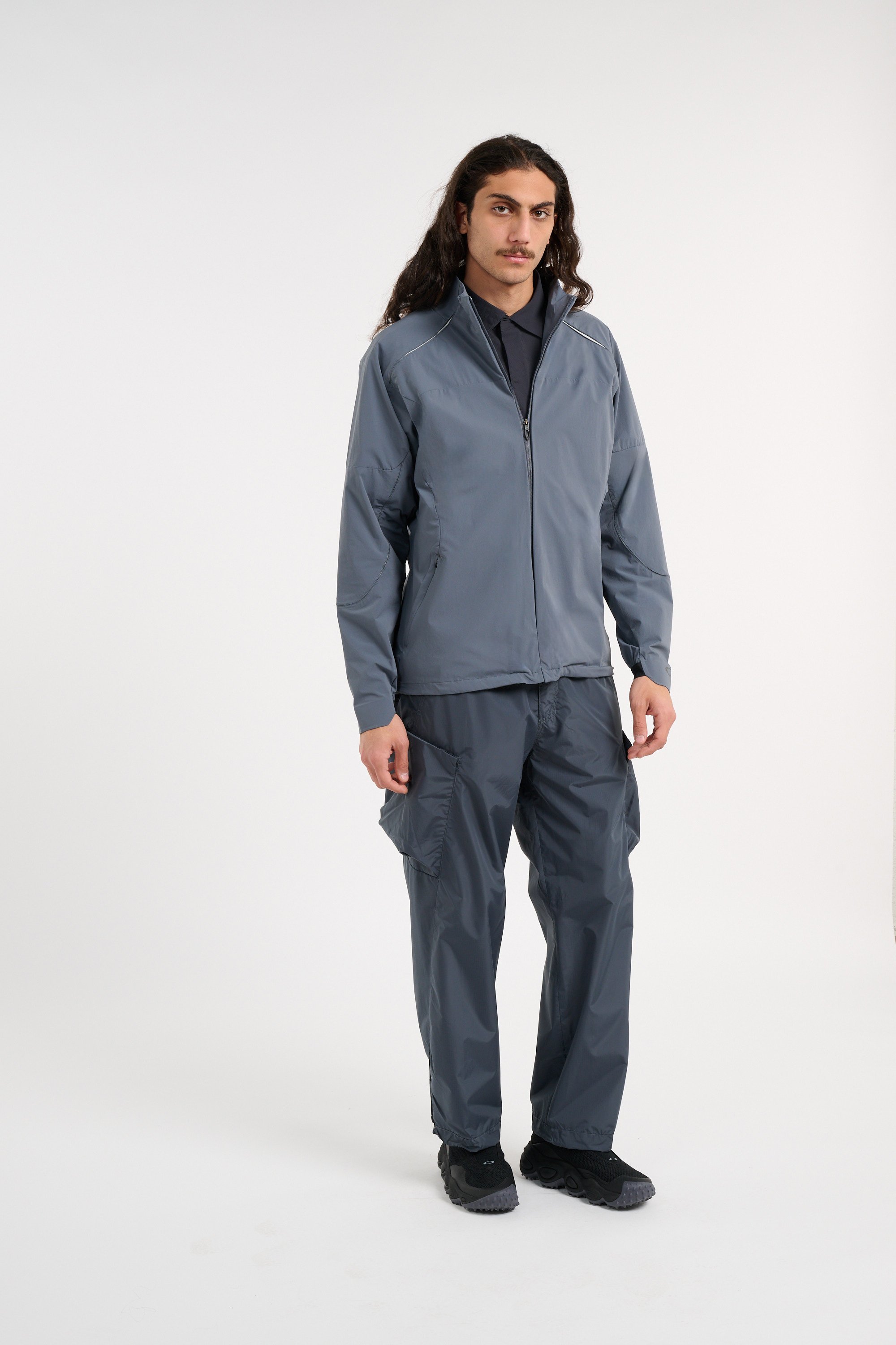 Veste oversize col montant OAKLEY Gris