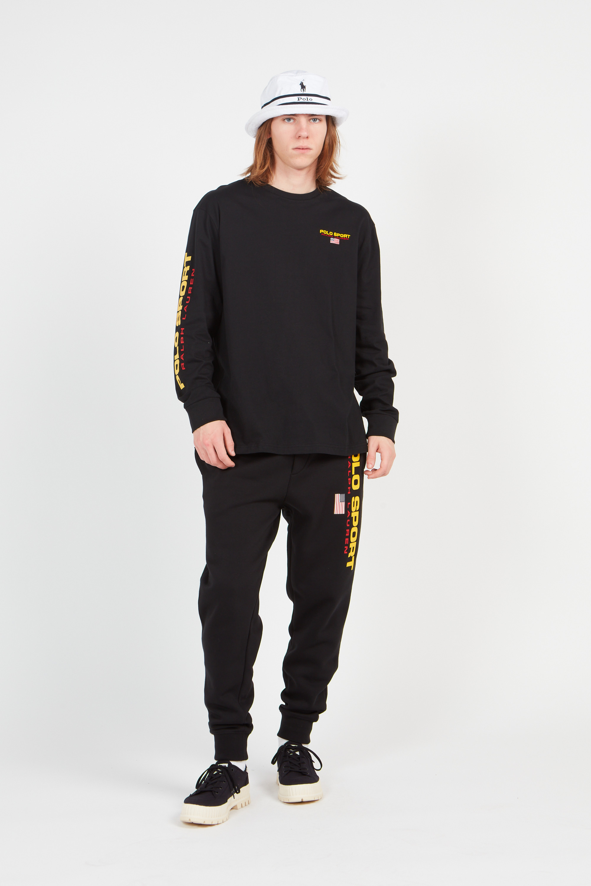 t-shirt manches longues Noir